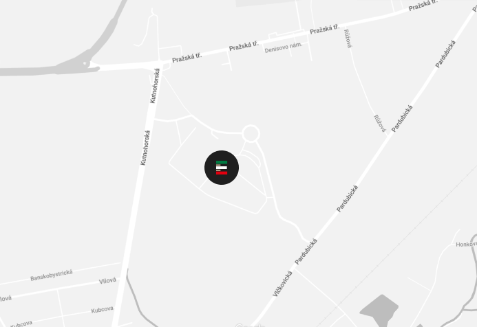 Pizzerie na mapě