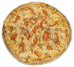 Al pollo pizza
