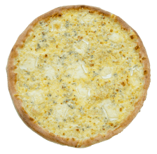 Quattro formagi pizza